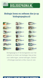 Mobile Screenshot of biologiepagina.nl